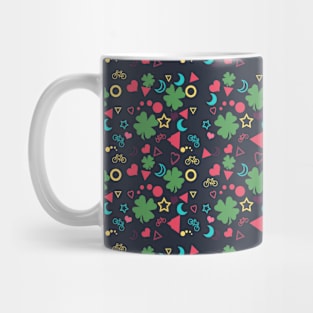 Seamless random pattern Mug